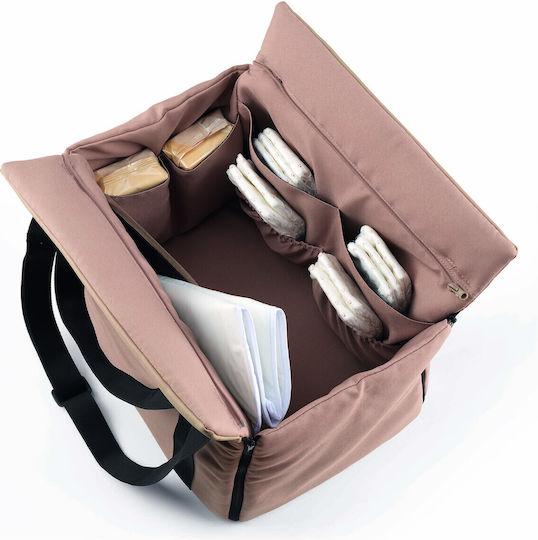 Cam Wickeltasche-Wickeltasche Schulter/Hand Travelling Braun