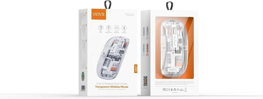 Vidvie KB07 Wireless Bluetooth Mouse Portocaliu