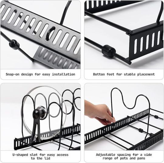 Xirui Metal Black Base for Pots and Pans