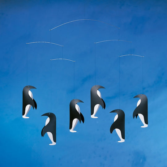 Flensted Mobiles Mobilă Decorativă de Cameră pentru Copii Animale 44x48cm