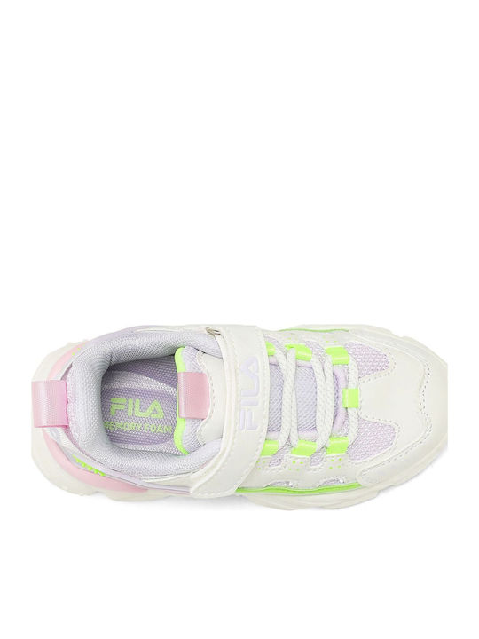 Memory Spinel 3 V Παιδικά Sneakers με Σκρατς Μπεζ