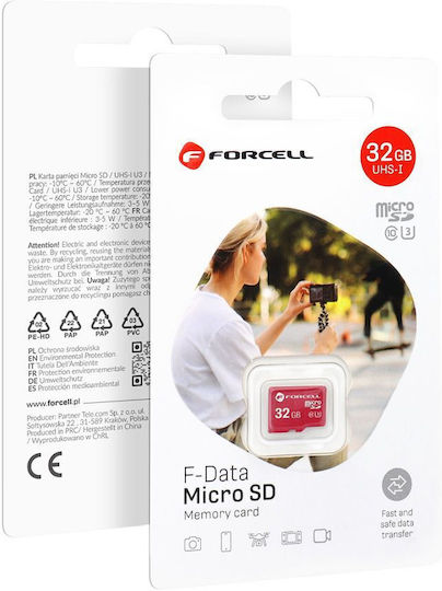 Forcell microSDHC 32GB U3 UHS-I