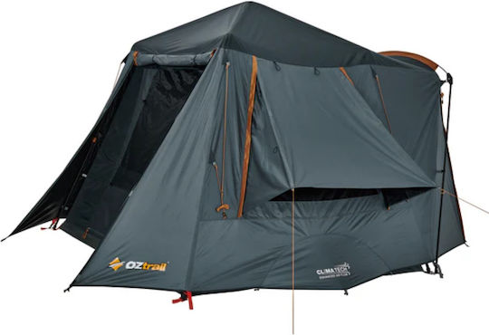 OZtrail Fast Frame Αυτόματη Καλοκαιρινή Σκηνή Camping Γκρι για 4 Άτομα 240x220x195εκ.