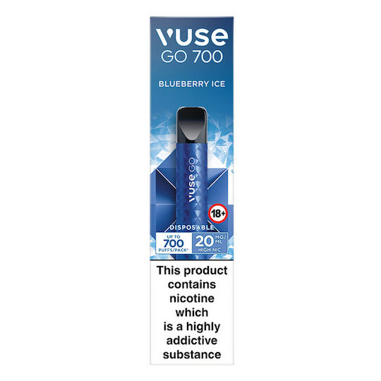 Vuse Einweg E-Zigarette 700 Züge Blueberry Ice 2ml 20mg