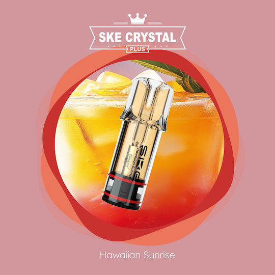 Crystal Vape Резервен Pod в Orange цвят 2мл със Съпротивление 1.1ohm 1бр