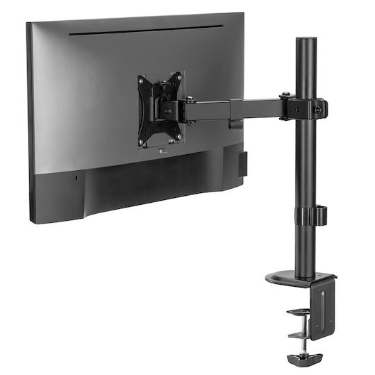 Maclean Energy MC-572N Stand Desk Mounted Monitor up to 32" with Arm