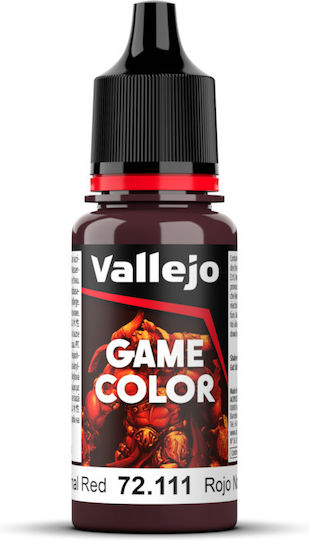 Acrylicos Vallejo Χρώμα Μοντελισμού Nocturnal Red 18ml