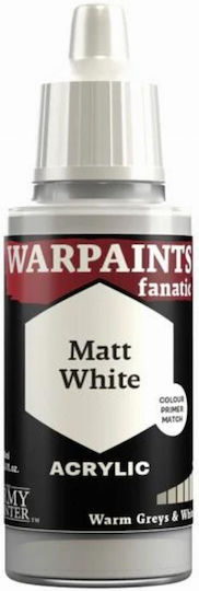 The Army Painter Χρώμα Μοντελισμού Matt White 18ml