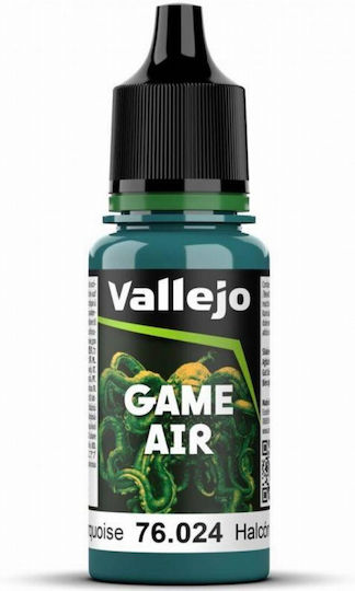 Acrylicos Vallejo Game Air Χρώμα Μοντελισμού σε Τιρκουάζ χρώμα 18ml