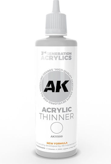 AK Interactive Acrylic Thinner Culoare Modelism 100ml