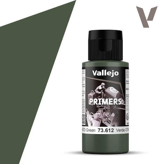 Surface Primer Acrylic-polyurethane Vallejo 60ml Nato Green Fs34094 73612