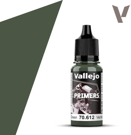 Acrylicos Vallejo Surface Primer Modellbau Farbe in Grün Farbe 17ml