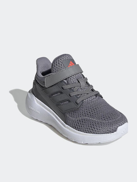2.0 El C Kids Sports Shoes Running with Hoop & Loop Closure Gray