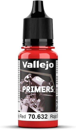 Acrylicos Vallejo Modellbau Farbe Bloody Red 18ml