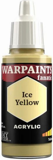 The Army Painter Warpaints Model Making Paint Ice Yellow 18ml
