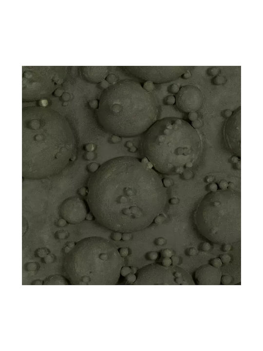 Decorative Embossed Green Panel MDF 60x6x60 cm