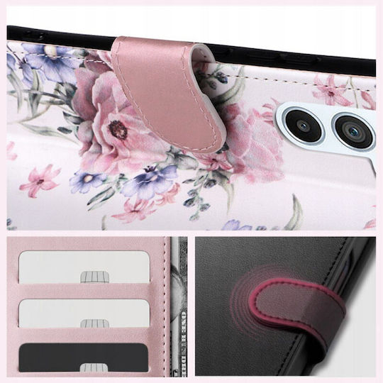 Tech-Protect Blossom Flower Wallet Δερματίνης Πολύχρωμο (Redmi 14C / Poco C75)