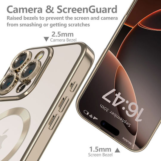 Tech-Protect Magflex Back Cover Silicone Brown (iPhone 16 Pro Max)