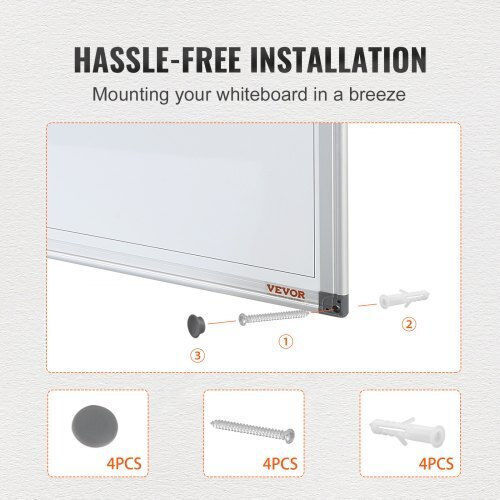 Vevor Magnetic Hanging Dry Erase Board 36x24cm