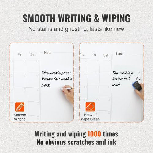 Vevor Magnetic Hanging Dry Erase Board 36x24cm
