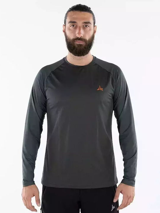 Apu Herren Thermo Langarmshirt Gray