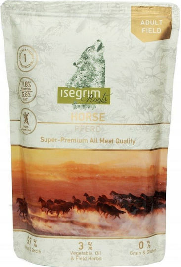 Isegrim Wet Food Dogs in Pouches with Meat Grain-Free & Gluten-Free 410gr