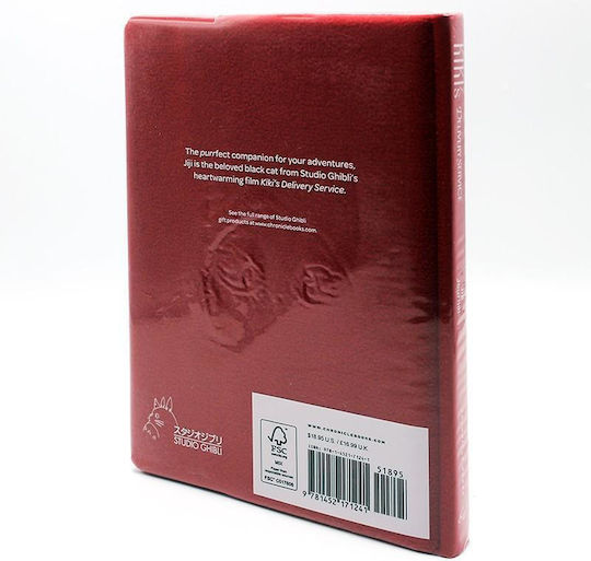 Chronicle Books Notebook Ruled Red