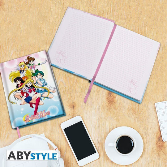 Abysse Sailor Moon Бележник A5 50 Листове с Твърда Корица