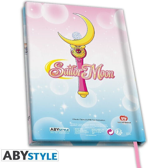 Abysse Sailor Moon Бележник A5 50 Листове с Твърда Корица