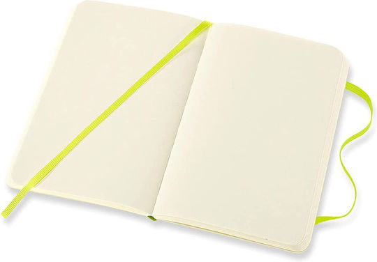 Moleskine Classic Collection Carnet 192 Foi cu Pagini Albe și Elastic Galben