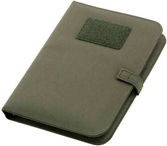 Mil-Tec Notebook A5 Ruled with Pen Holder Green