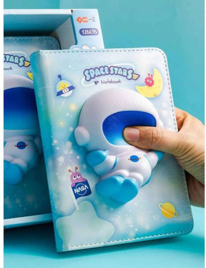 Skag 303941 Squishy Lazy Stars Notebook 128 Sheets B6 Square