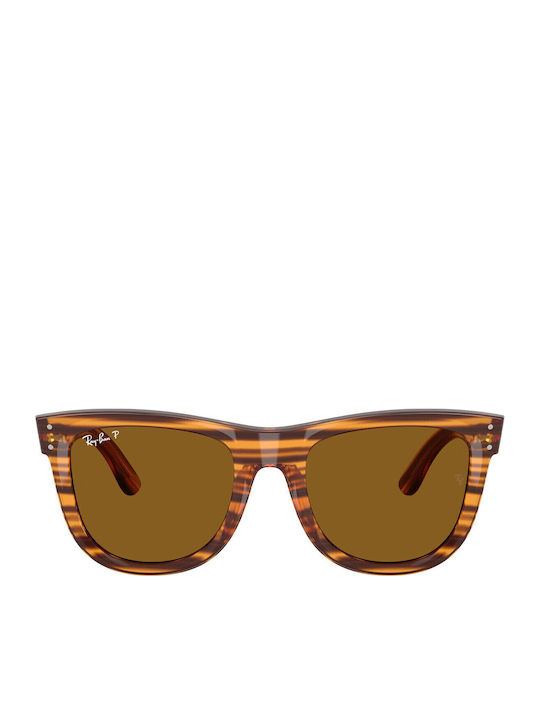 Ray Ban Wayfarer Reverse Ochelari de soare Maro cu Cadru & Maro Lentilă