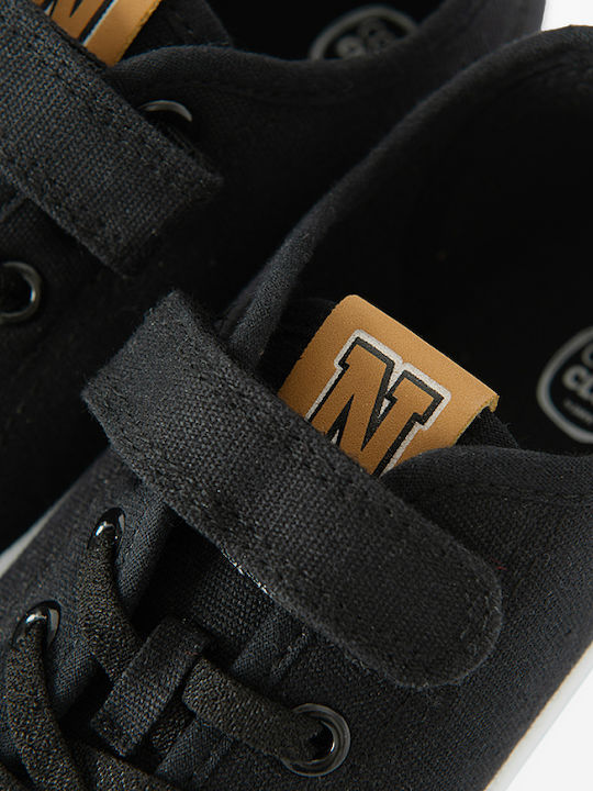 Παιδικά Sneakers με Σκρατς Μαύρα