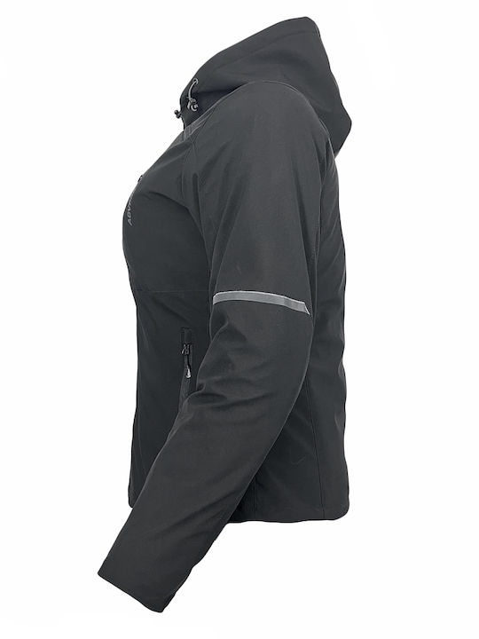 AGVpro Urbano-DR Femeiesc Geacă de motocicletă Softshell 4 Sezoane Waterproof Negru