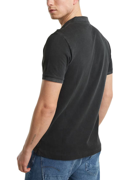 G-Star Raw Dunda Overdyed Polo T-Shirt Gray G-Star Raw Dunda Overdyed Polo T-Shirt Gray