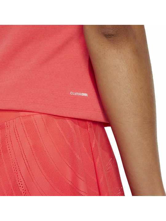 adidas Pro Climacool IN6161 Women's Tennis Blouse Red