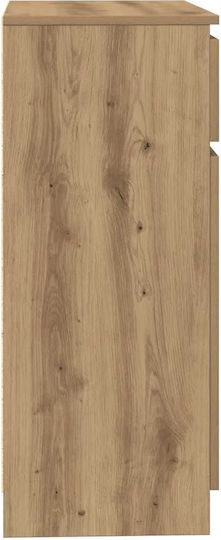 Συρταριέρα Γραφείου Ξύλινη Καφέ 71x35x84cm