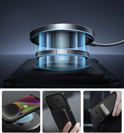 Dexnor Back Cover Μαύρο (iPhone 13)