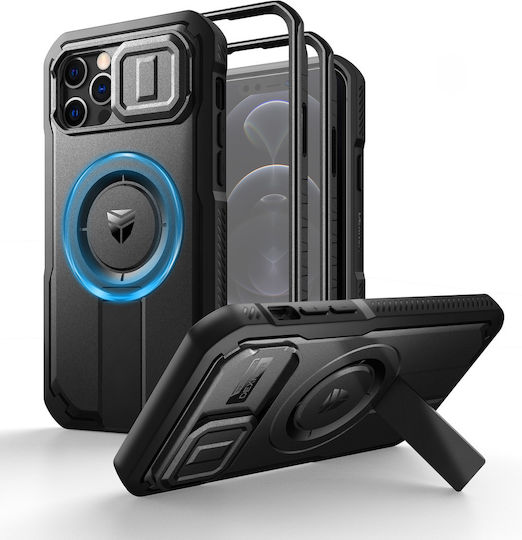 Dexnor Back Cover Μαύρο (iPhone 12)