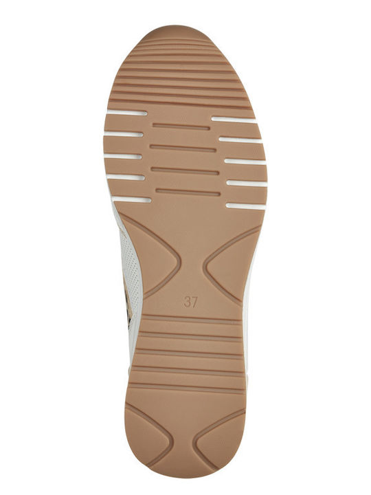 Damen Anatomisch Sneakers White / Dune