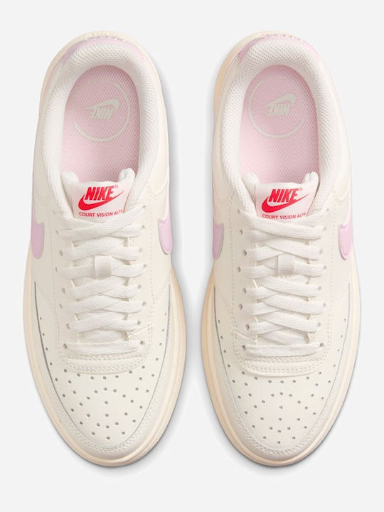 Court Vision Alta Sneakers White