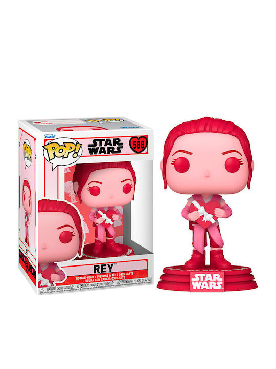 Funko Pop! Movies: Valentines S3 Rey Bobble-Head Funko Pop! Movies: Valentines S3 Rey Bobble-Head