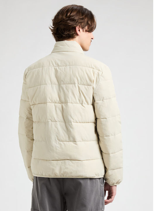 Guess Jachetă Puffer Cream