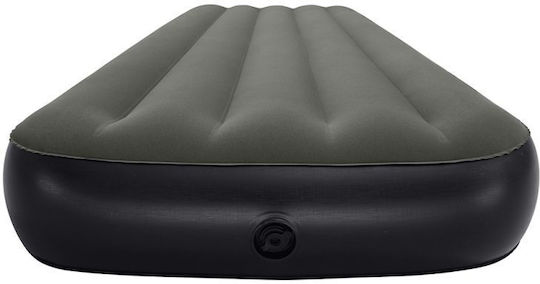 Bestway Saltea Gonflabilă de Camping Single cu Pompă Integrată 185x76x28εκ. Albastru
