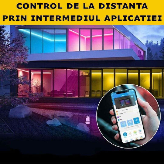LED Лента RGB Светлина 5м Тип SMD5050 с Дистанционно управление