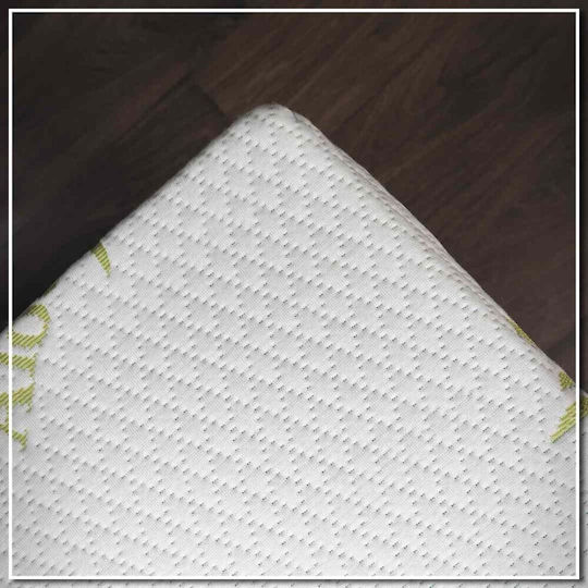 Double Mattress Topper "Aloe Vera" 160x200x4 2etopaloe4-160200