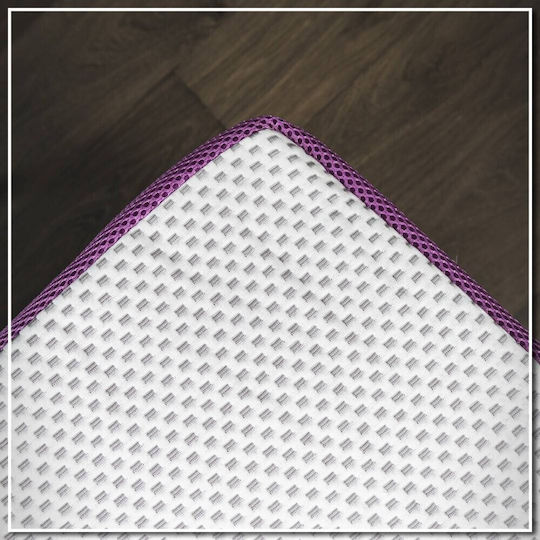 Lavender Double Mattress Topper 140x190x4 2etoplava4-140190