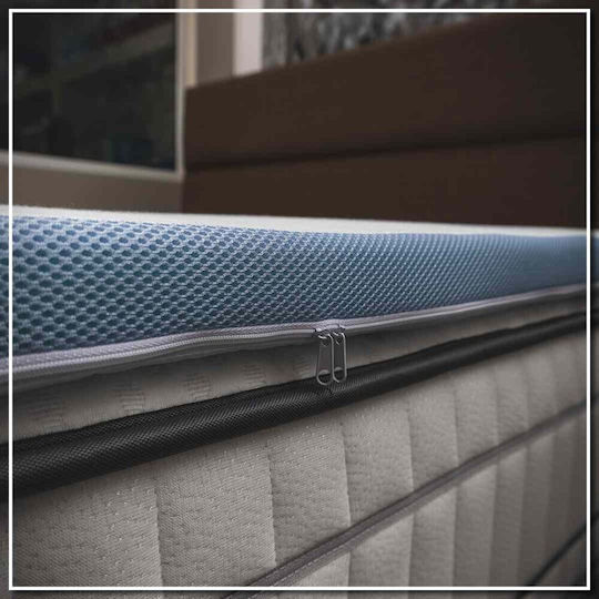 Double Mattress Topper "Cool Gel" 150x200x4 2etopcool4-150200