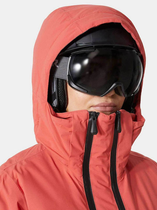 Helly Hansen 65895-101 Γυναικείο Μπουφάν για Σκι & Snowboard Κόκκινο